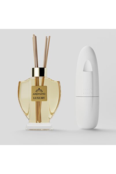 AROMATIC مجموعة جهاز AF90 + أعواد فواحة - أبيض