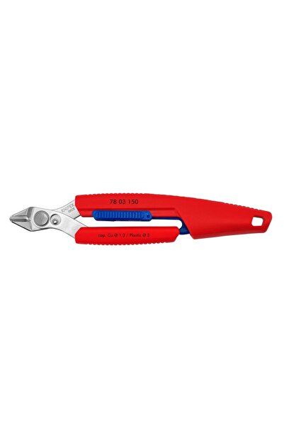 Knipex 78 03 150, Slim Knips, κοφτάκι Inox, χωρίς φάλτσο, 150mm