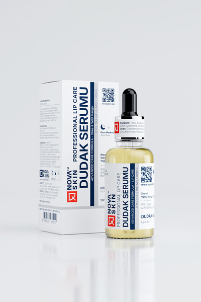 Novaskin Dudak Bakım Serumu - Shea Butter & Skualan 30 ml