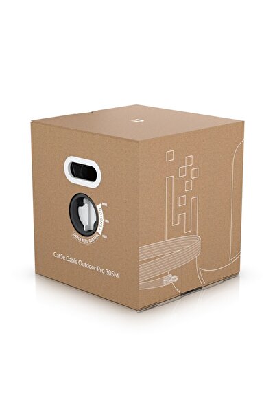 Ubiquiti UACC-Cable-C5e-Outdoor-Pro-305M-W |   Cablu LAN din cupru |   Cablu ...