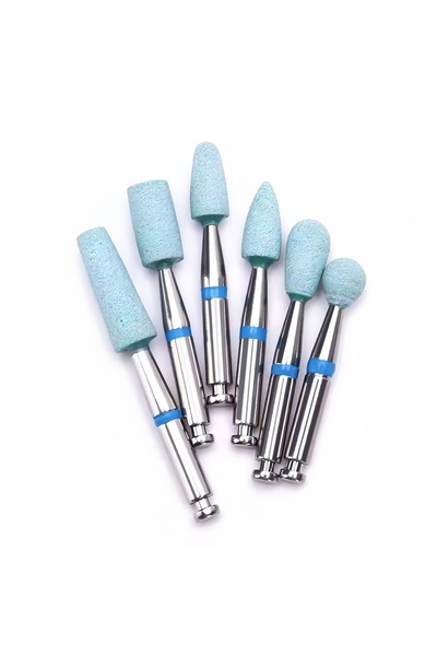 Choice 6Pcs(1Set) 1 Pcs/6 Pcs RA Shaft Ceramic Diamond Grinding Heads, Suitab...