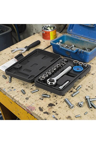 OEM Trusa 13 chei tubulare metrice, marime chei 04-13mm, clichet reversibil 1...