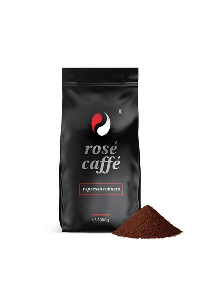 Rose Caffe Cafea Boabe/Măcinată Espresso Robusta, 3Kg