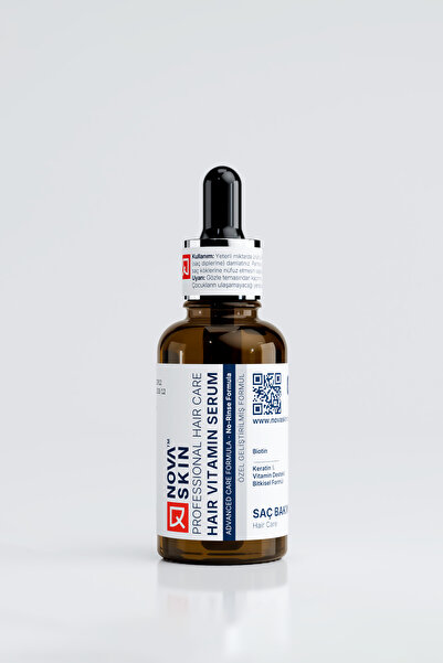 Novaskin Saç Vitamin Serumu - Biotin & Keratin 30 ml