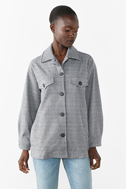 PAULMARK Women's Plaid Pattern Pocket Shirt