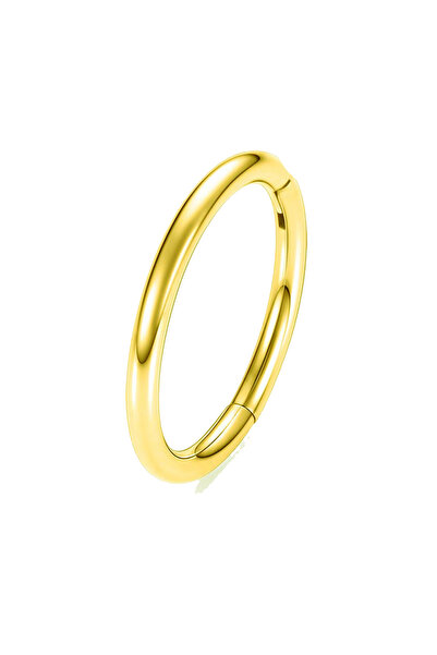 Choice حلقة أنف ذهبية مفصلية 16G (قطر 1.2 مم - 8 مم) قطعة واحدة، حلقة فاصلة ل...