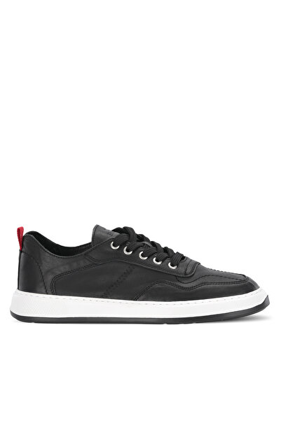 Slazenger حذاء رياضي كاجوال من الجلد باللون الأسود للرجال من SOSA I