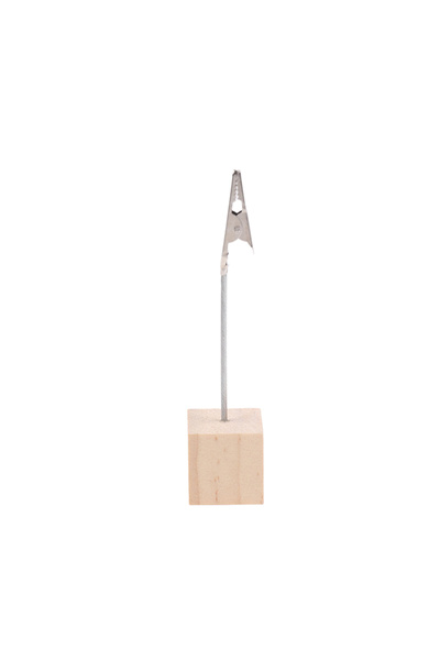 Choice Wood Portable Wooden Place Card Holder Clips For Perfume Essential Oil...