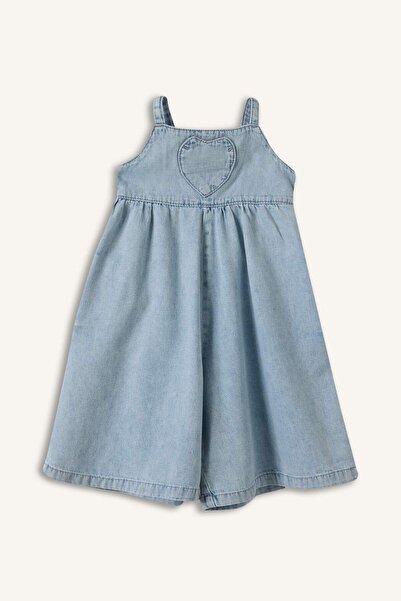 DeFacto Kız Bebek Aplike Jean Tulum H6583A526HS