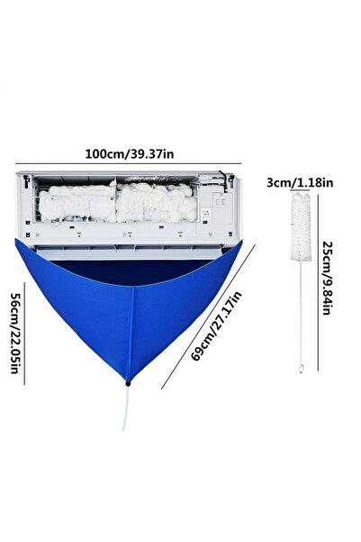 Choice B New Air Conditioner Cleaning Cover Split Air Conditioner Washing Bag...