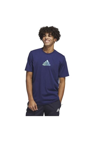 adidas Tricou bărbătesc cu mânecă scurtă, logo M Power, M