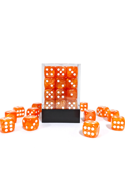 choice2 HSD-277 36Pcs/box 12MM Pearl D6 Multi-color Dot Dice for DND Games KT...