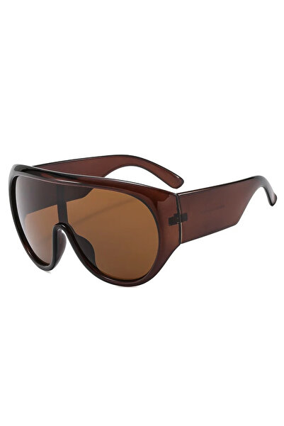 Choice4 Other Brown Brown Vintage Luxury Designer Super Large Square Sunglass...