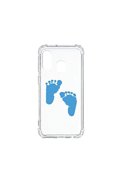 bestcase Αντικραδασμική Θήκη 1.5MM, Συμβατή με Samsung Galaxy A40, Σχέδιο Ποδ...