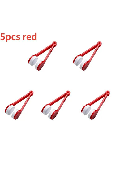 Choice3 Red 5pcs New Creative Two-Side Glasses Brush Soft Microfiber Spectacl...