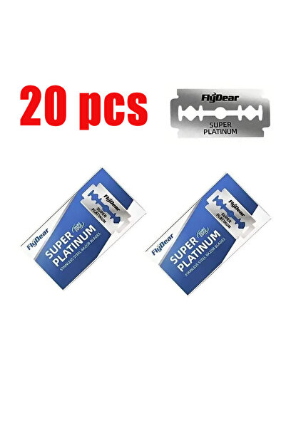 Choice4 20pcs 10-80pcs Double Edge Razor Blades Men'S Razor For Shaving Men B...