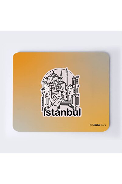 The Mousepad Story. لوحة ماوس بتصميم المشي في شوارع اسطنبول