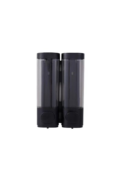 Choice Black Double Head Durable ABS Plastic Manual Soap Dispenser White Blac...