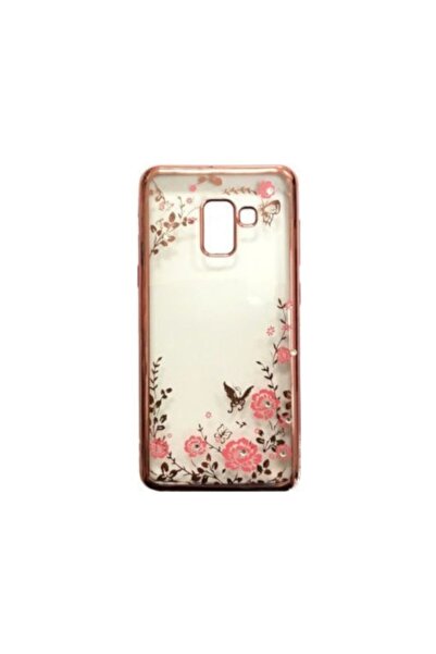OEM Diamond Case Samsung Galaxy J4 Plus 2018 Ροζ Χρυσό