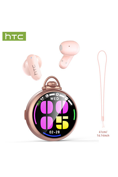 choice2 سماعات أذن لاسلكية حقيقية HTC NE71 باللون الوردي مع تقنية البلوتوث 6....