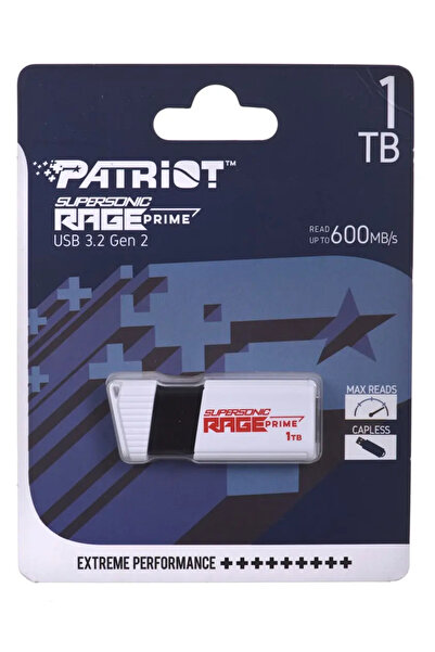 Patriot Supersonic Rage Prime 1 TB (wei√ü/schwarz, USB-A 3.2 Gen 2)