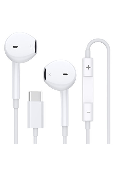 Choice USB-C Earphones USB C Headphones for iPhone 17 16 15, Wired Type C Ear...