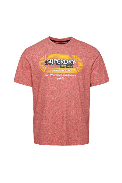 SUPERDRY Mens Short-Sleeve Organic Cotton Vintage Athletic Club T-Shirt M