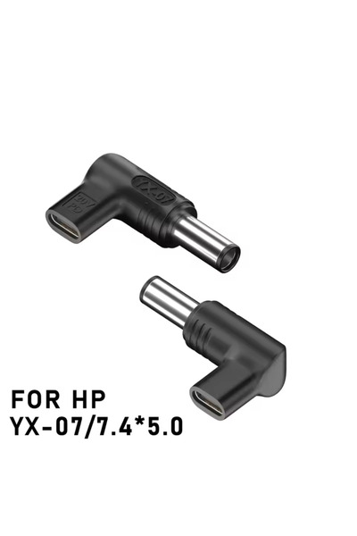 Choice8 7.4-5.0 for HP PD 100W Type C to Universal Laptop Charger Converter f...