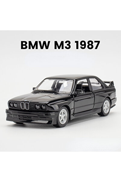 Choice1 نموذج سيارة BMW M3 أسود بمقياس 1/36 من السبائك، لعبة سيارات مصبوبة من...