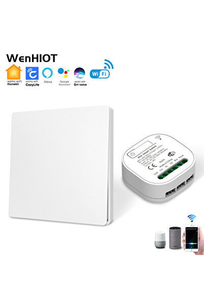 Choice1 1gang 1Controller Sixwgh Smart WIFI Switch Compatible with Homekit, A...