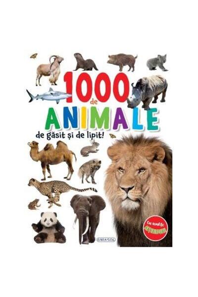 Editura Girasol 1000 de animale de gasit si lipit