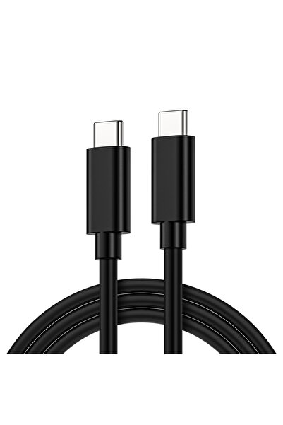 choice2 كابل USB C أسود بطول 0.2 متر، USB 3.2 ذكر إلى ذكر، يدعم الشحن السريع ...