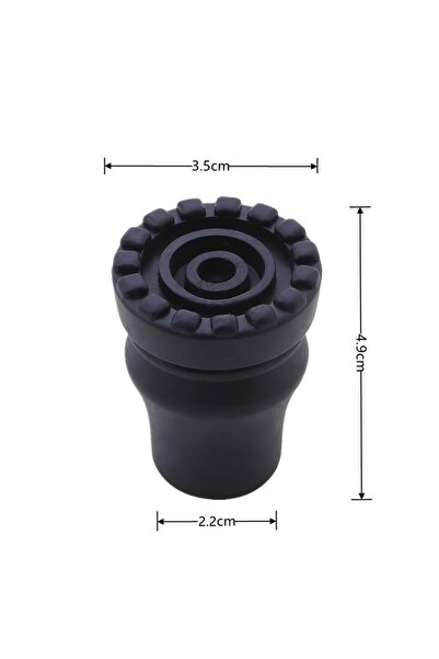 Choice1 Inner diameter 22mm Trekking Pole Cap Walking Stick Crutch Cane Botto...