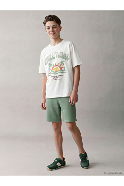 LC Waikiki Esvab • Modern & Distinctive Printed Boys' Suit