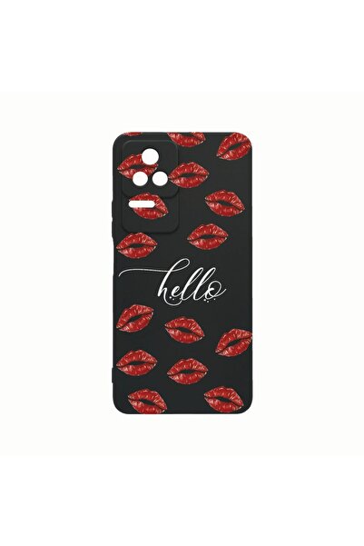 bestcase Husa Silicon, Compatibila Cu Xiaomi Poco M5s, Hello Kisses, Rezisten...