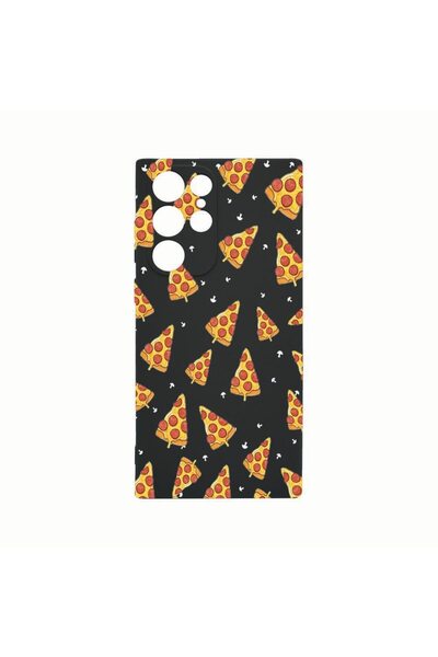 bestcase Husa Silicon, Compatibila Cu Samsung Galaxy S22 Ultra, Pizza, Rezist...