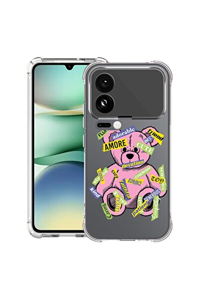 bestcase ¬Æ Husa Anti Shock Compatibil cu Xiaomi 17 Pro Max, cu Design Teddy ...
