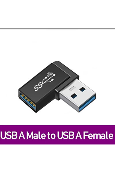 choice2 AD015 90 Right Angle USB 3.0 Extension Adapter Upward Elbow 10Gbps US...