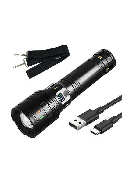 Choice powerful flashlight High Power Flashlight Rechargeable LED Lamp Long R...
