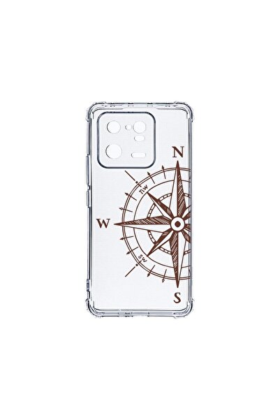 bestcase Противоударен калъф 1.5ММ, съвместим с Xiaomi 13 Pro, Компас, Удароу...
