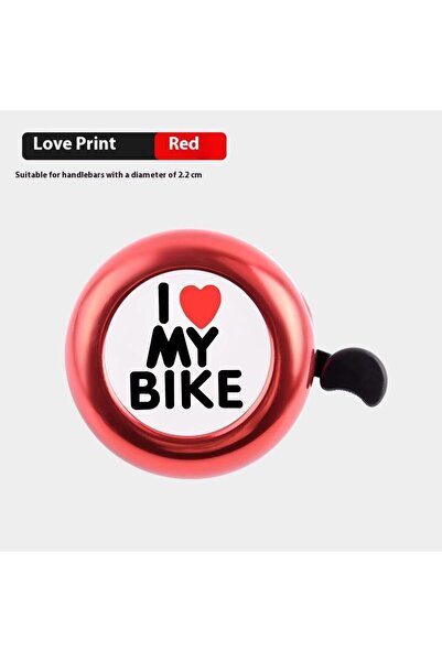 Choice4 red 1pc Cute Bicycle Handlebar Bell Loud Sound Alarm Warning Mini Kid...