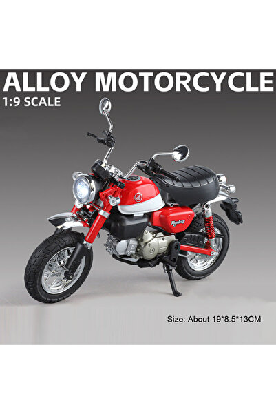 Choice1 نموذج دراجة نارية هوندا ليتل مونكي R1250GS باللون الأحمر، حجم كبير 1:...