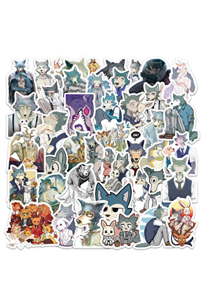 Choice 54PCS 54PCS Beastars Stickers Legoshi Graffiti Stickers DIY Diary Phon...