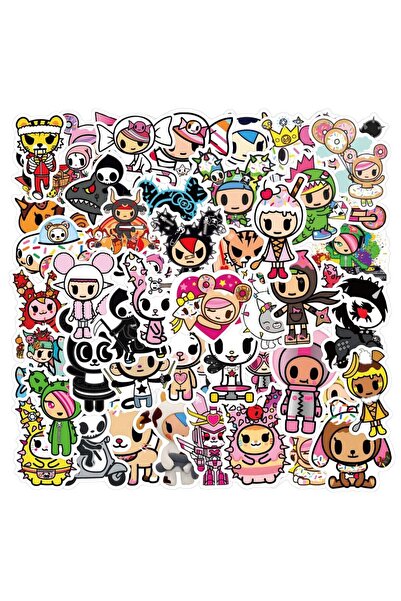 Choice 50PCS 50PCS Tokidoki Cartoon Stickers Graffiti Stickers DIY Diary Phon...