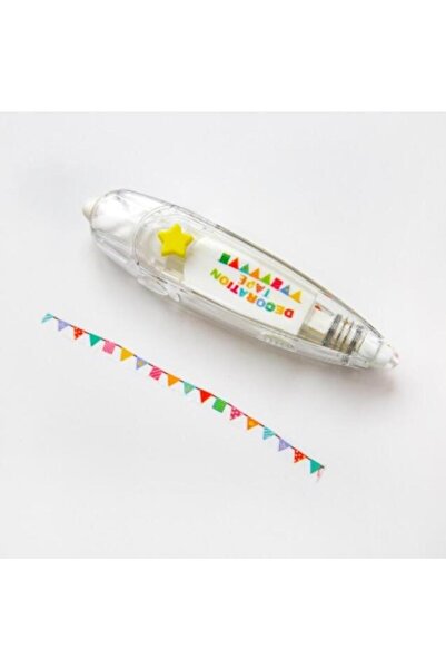 Choice18 Colorful Flags 1 pc Kawaii Animals Mechanical Decorative Correction ...