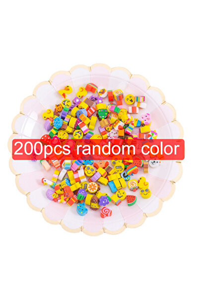 Choice1 200 قطعة ممحاة صغيرة عشوائية التصميم 20/40/50/100/200 قطعة، ممحاة لطي...