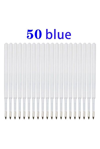 Choice4 Blue-50Pcs 10/30/50Pcs G2 Ballpoint Pen Refill Blue&Black Ink 1.0mm N...
