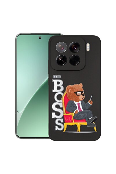 bestcase Husă pentru Xiaomi 15 Pro, Silicon Premium Subțire 1.2MM, Ursuleț de...