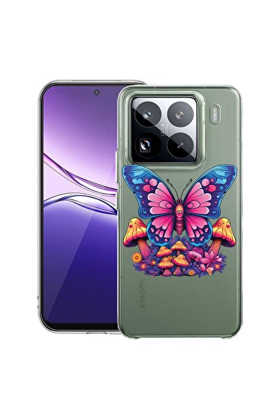 bestcase Διαφανής Λεπτή Θήκη Σιλικόνης Συμβατή με Xiaomi 15, Χρώματα Ονείρου ...