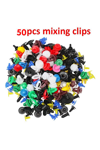 Choice4 50pcs 50/100/200/300/400/500Pcs Car Clips Fastener Screws Bumper Inte...